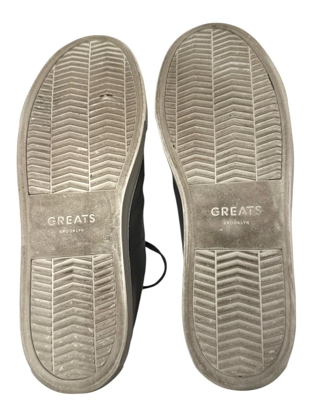 Greats - Gray Leather Low-Top Sneakers - Picture 6 of 6